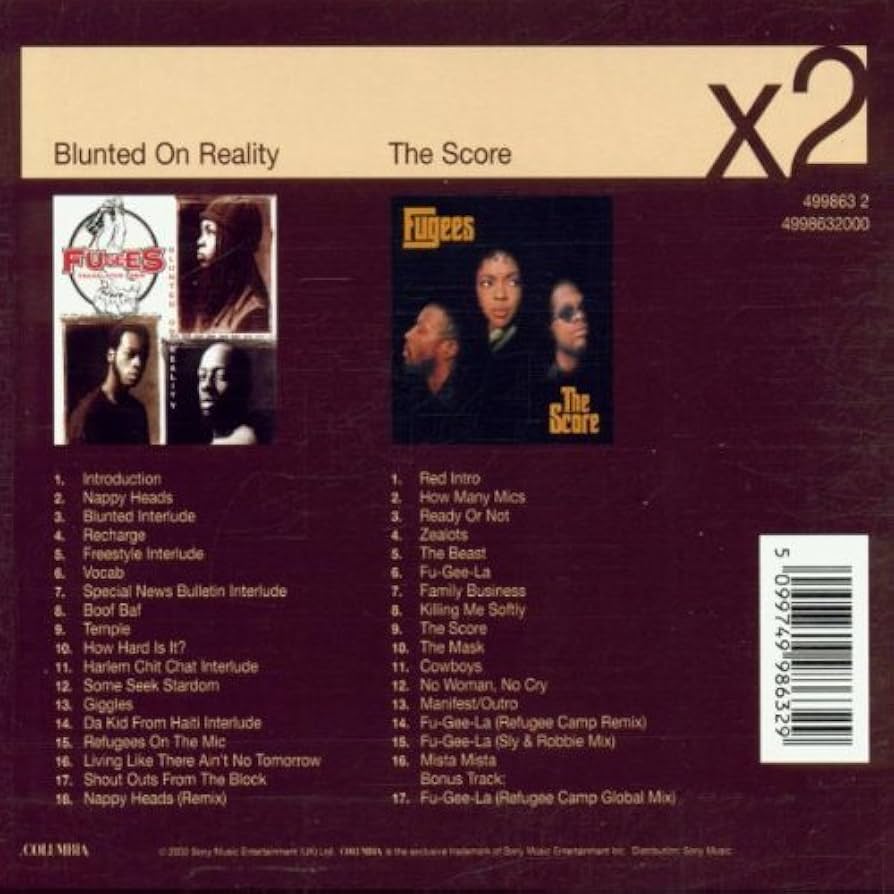 洋楽 Fugees - Blunted On Reality 71Jvh8Y27mL._UF894,1000_QL80_.jpg